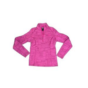 The North Face Women's Pink Polyester Quarter Zip Size S